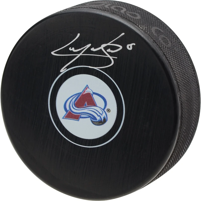 Cale Makar Colorado Avalanche Autographed Hockey Puck