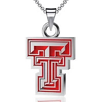 Dayna Designs Texas Tech Red Raiders Enamel Small Pendant Necklace