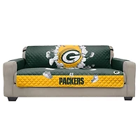 Green Bay Packers 75'' x 110'' 3D Sofa Protector - Green