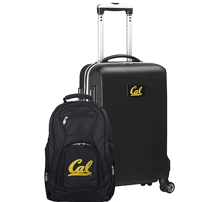 Cal Bears Deluxe 2-Piece Backpack and Carry-On Set