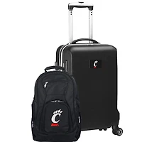 Cincinnati Bearcats Deluxe 2-Piece Backpack and Carry-On Set