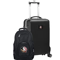 Florida State Seminoles Deluxe 2-Piece Backpack and Carry-On Set