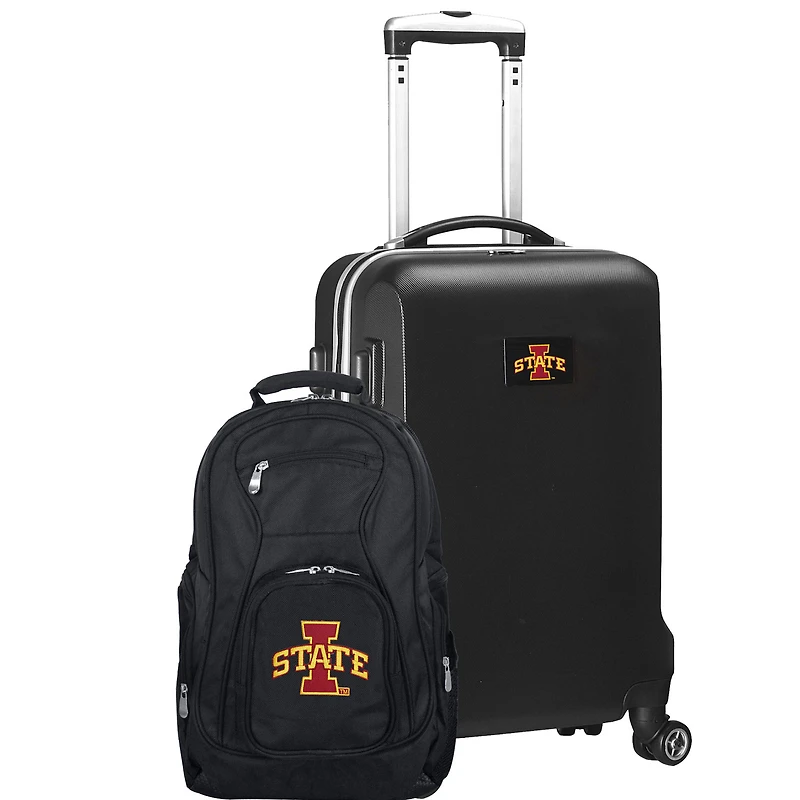Iowa State Cyclones Deluxe 2-Piece Backpack and Carry-On Set