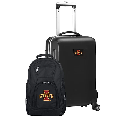 Iowa State Cyclones Deluxe 2-Piece Backpack and Carry-On Set