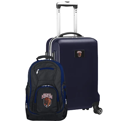 Montana Grizzlies Deluxe 2-Piece Backpack and Carry-On Set