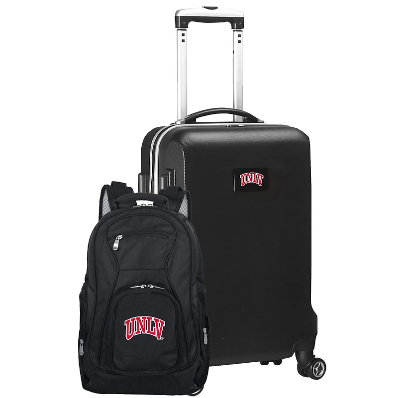 UNLV Rebels Deluxe 2-Piece Backpack and Carry-On Set