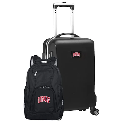 UNLV Rebels Deluxe 2-Piece Backpack and Carry-On Set