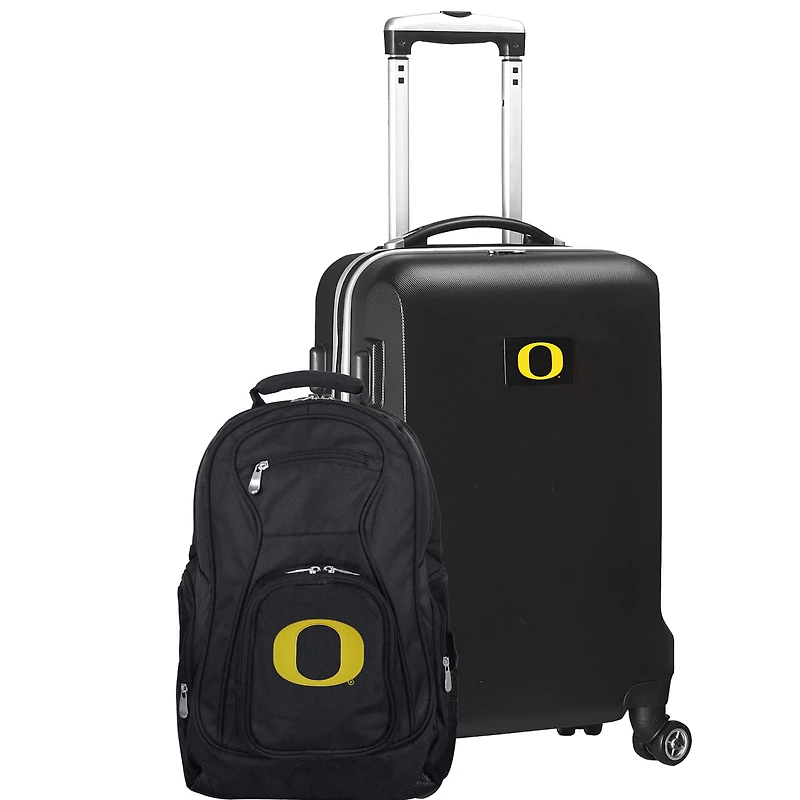 Oregon Ducks Deluxe 2-Piece Backpack and Carry-On Set