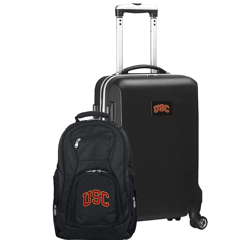 USC Trojans Deluxe 2-Piece Backpack and Carry-On Set