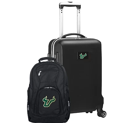 South Florida Bulls Deluxe 2-Piece Backpack and Carry-On Set