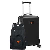 Texas Longhorns Deluxe 2-Piece Backpack and Carry-On Set