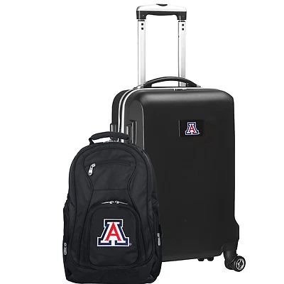 Arizona Wildcats Deluxe 2-Piece Backpack and Carry-On Set