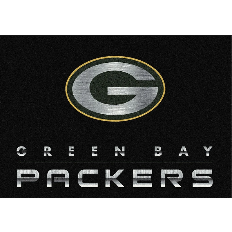Green Bay Packers Imperial 3'10'' x 5'4'' Chrome Rug