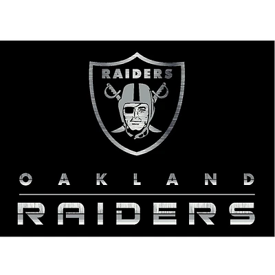 Las Vegas Raiders Imperial 3'10'' x 5'4'' Chrome Rug