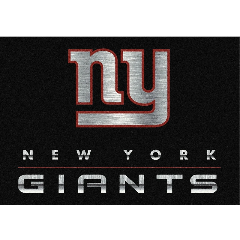 New York Giants Imperial 3'10'' x 5'4'' Chrome Rug