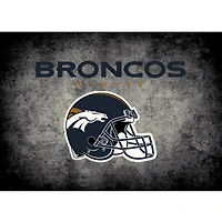 Denver Broncos Imperial 3'10" x 5'4" Distressed Rug