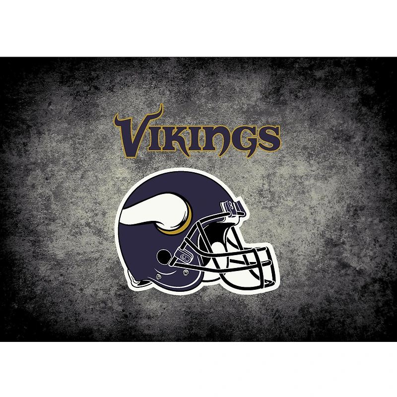 Minnesota Vikings Imperial 3'10" x 5'4" Distressed Rug
