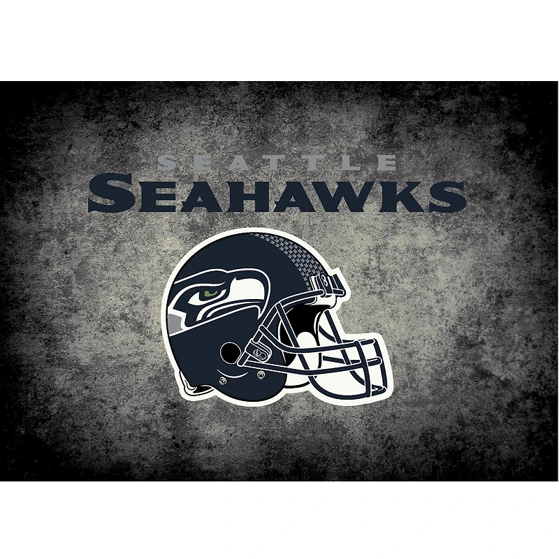 Seattle Seahawks Imperial 5'4'' x 7'8'' Distressed Rug