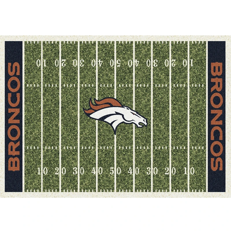 Imperial Denver Broncos 5'4'' x 7'8'' Home Field Rug