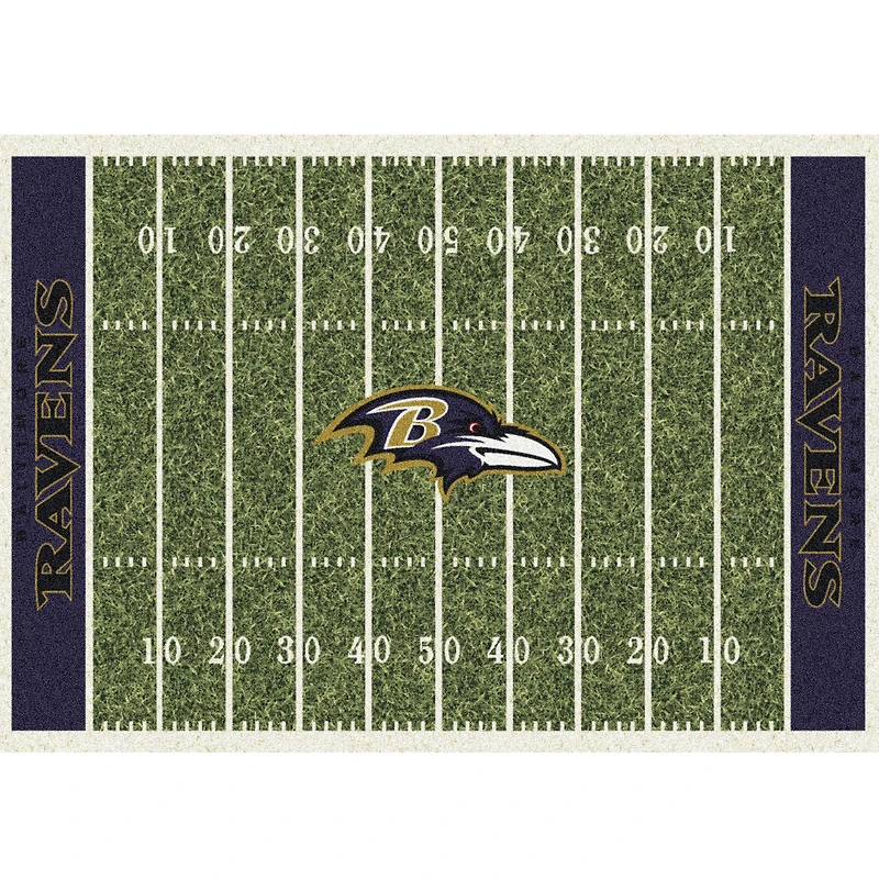 Imperial Baltimore Ravens 5'4'' x 7'8'' Home Field Rug