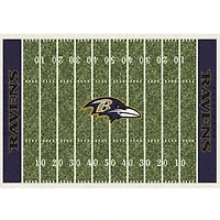 Imperial Baltimore Ravens 5'4'' x 7'8'' Home Field Rug