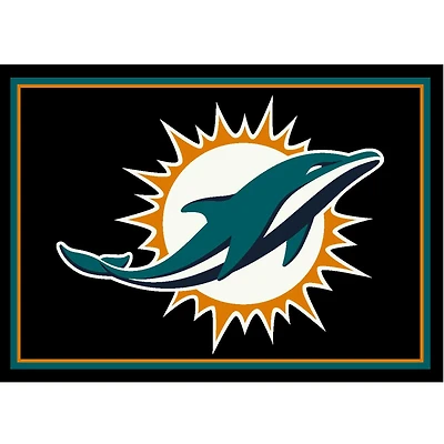 Imperial Miami Dolphins 5'4'' x 7'8'' Spirit Rug