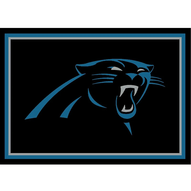 Imperial Carolina Panthers 5'4'' x 7'8'' Spirit Rug