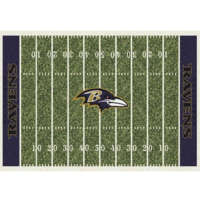 Imperial Baltimore Ravens 7'8'' x 10'9'' Home Field Rug