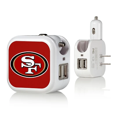 San Francisco 49ers Solid Design USB Charger