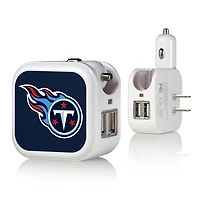 Tennessee Titans Solid Design USB Charger