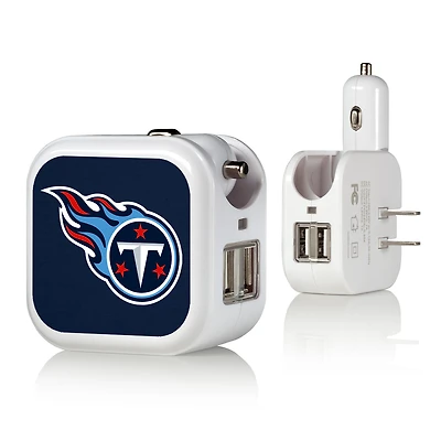 Tennessee Titans Solid Design USB Charger