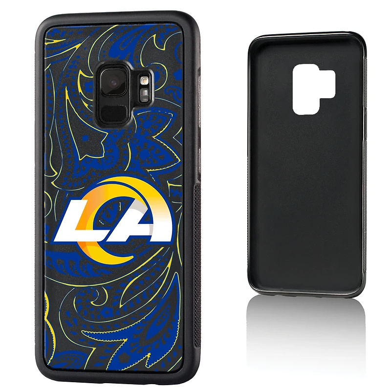 Los Angeles Rams Galaxy Paisley Design Bump Case