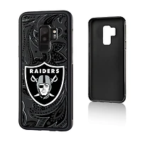 Las Vegas Raiders Galaxy Paisley Design Bump Case