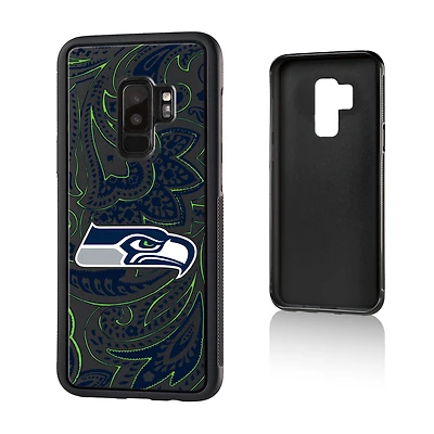 Seattle Seahawks Galaxy Paisley Design Bump Case
