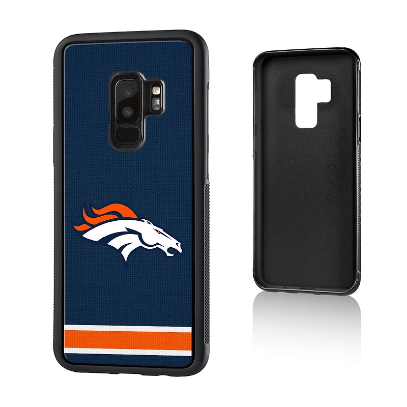 Denver Broncos Galaxy Stripe Design Bump Case
