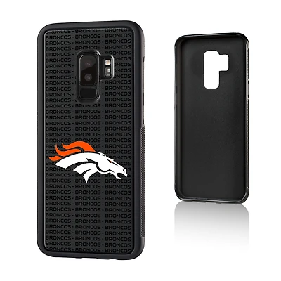 Denver Broncos Galaxy Text Backdrop Design Bump Case
