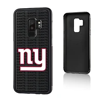 New York Giants Galaxy Text Backdrop Design Bump Case