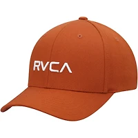 Men's RVCA Orange Flex Hat