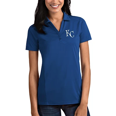 Kansas City Royals Antigua Women's Tribute Polo - Royal
