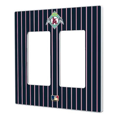 Los Angeles Angels 1961-1965 Cooperstown Pinstripe Double Rocker Light Switch Plate