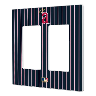 Los Angeles Angels - Cooperstown Pinstripe Double Rocker Light Switch Plate