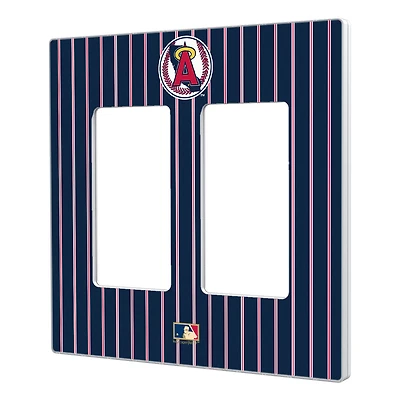 Los Angeles Angels 1986-1992 Cooperstown Pinstripe Double Rocker Light Switch Plate