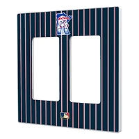 Minnesota Twins 1976-1986 Cooperstown Pinstripe Double Rocker Light Switch Plate