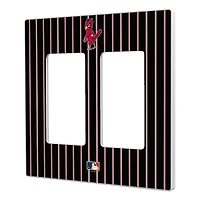St. Louis Cardinals - Cooperstown Pinstripe Double Rocker Light Switch Plate