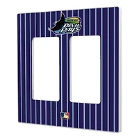 Tampa Bay Rays 1998-2000 Cooperstown Pinstripe Double Rocker Light Switch Plate