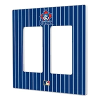 Toronto Blue Jays 1997-2002 Cooperstown Pinstripe Double Rocker Light Switch Plate
