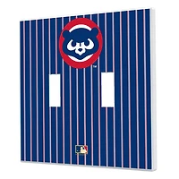 Chicago Cubs 1979 Cooperstown Pinstripe Double Toggle Light Switch Plate