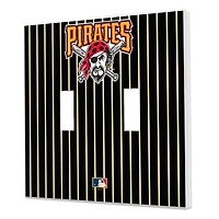 Pittsburgh Pirates - Cooperstown Pinstripe Double Toggle Light Switch Plate
