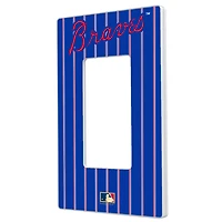 Atlanta Braves 2012 Cooperstown Pinstripe Single Rocker Light Switch Plate