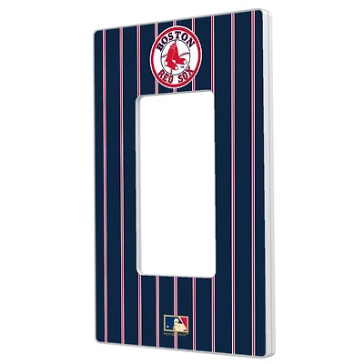 Boston Red Sox - Cooperstown Pinstripe Single Rocker Light Switch Plate